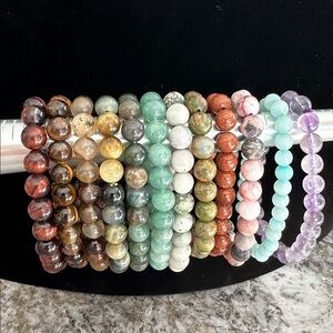 Pick 3 - Gemstone Stretch Bracelets